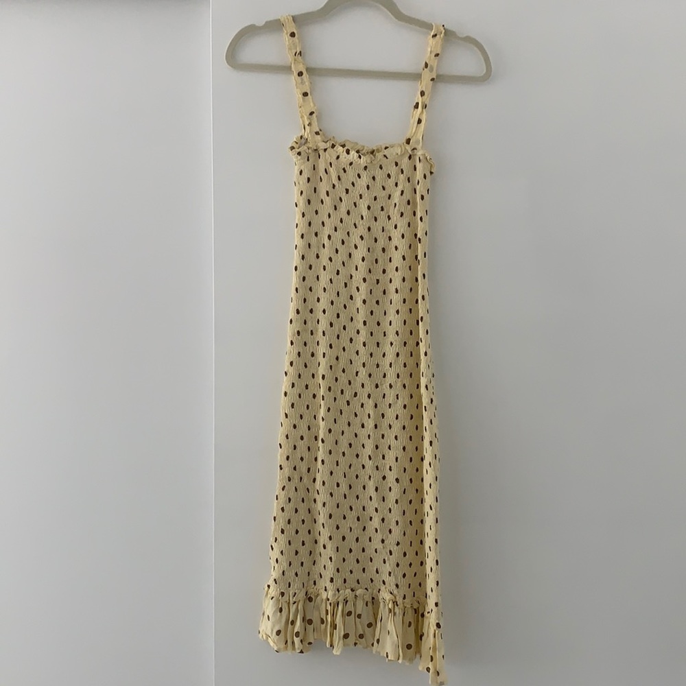 Faithfull The Brand - polka dot midi dress